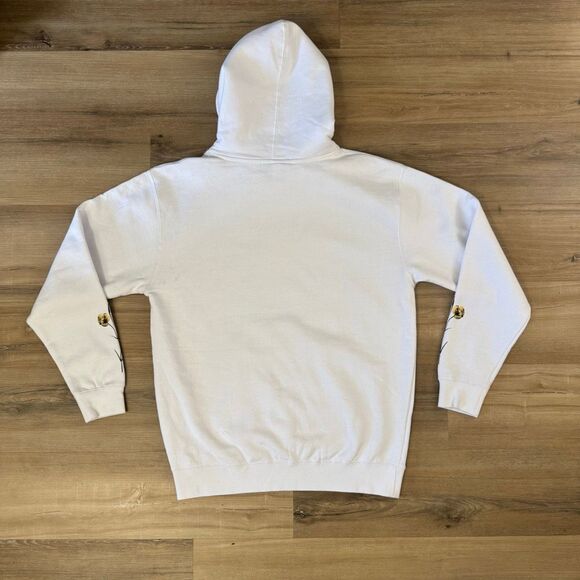 Dashboard Confessional All The Truth That I Can Tell White Hoodie Size Large Emo - Picture 7 of 7